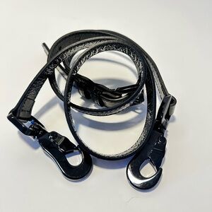 Burberry Black patent leather strap